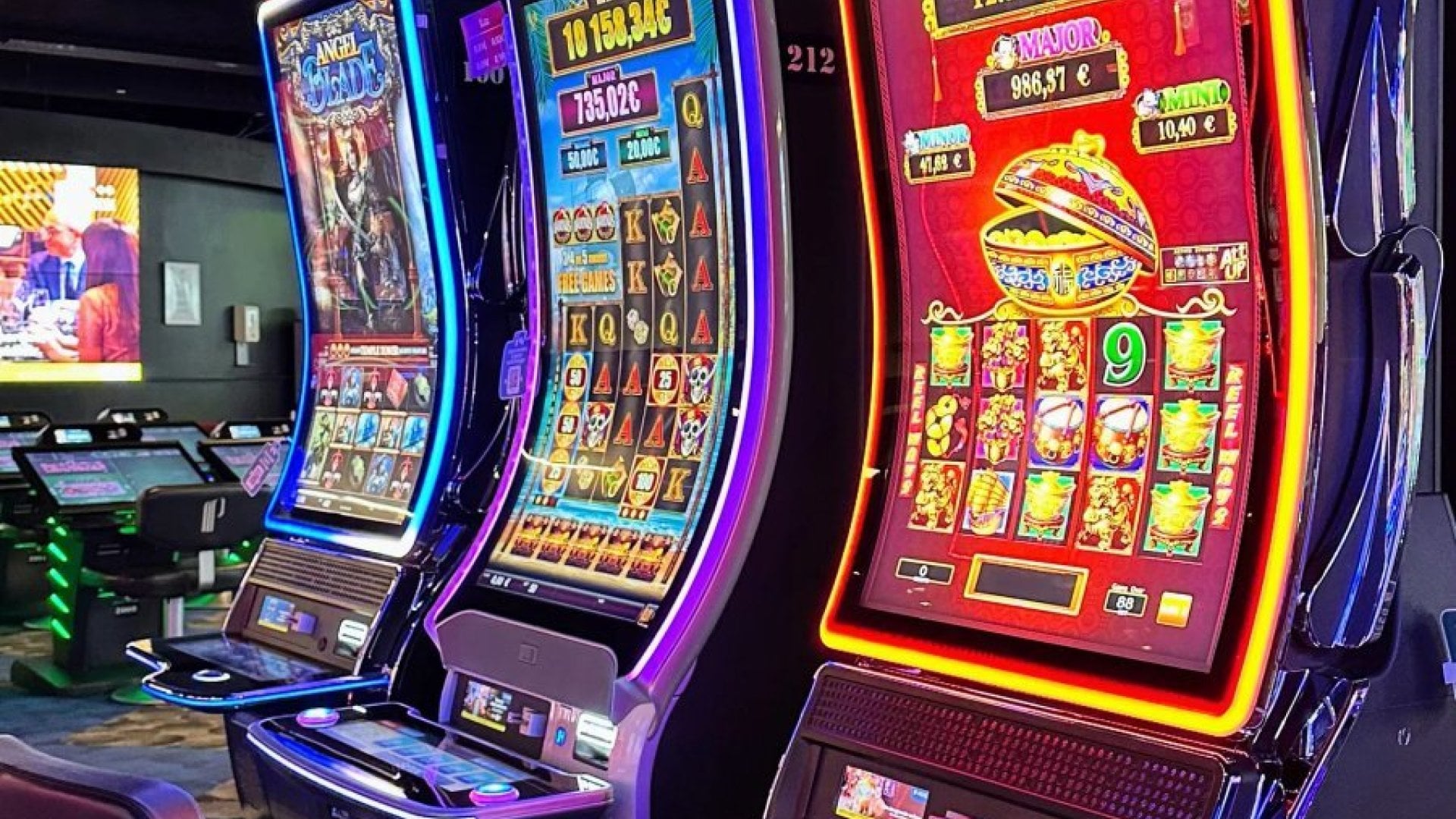 Machines à sous au casino de Pleneuf Val André